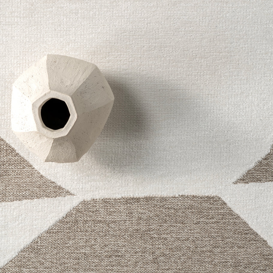 Japandi Geometric Reversible Rug