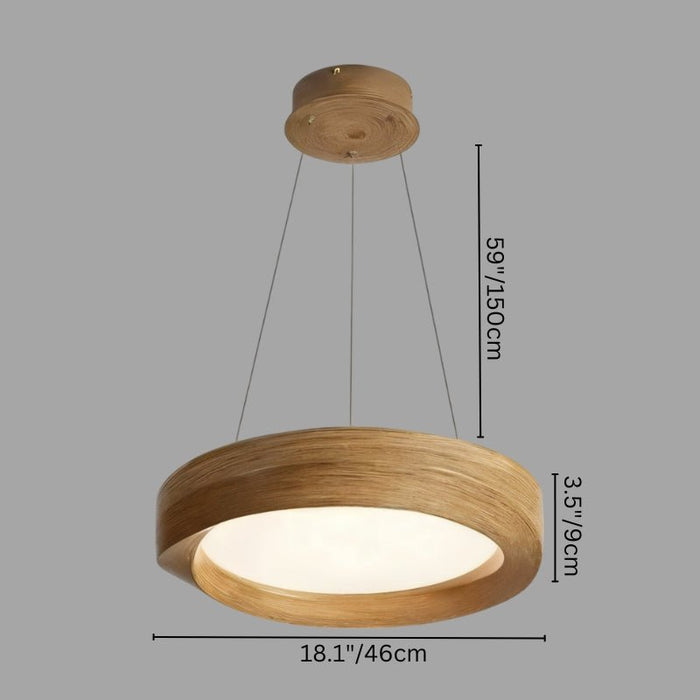 Japandi Minimalist Glass Pendant Light – Selion