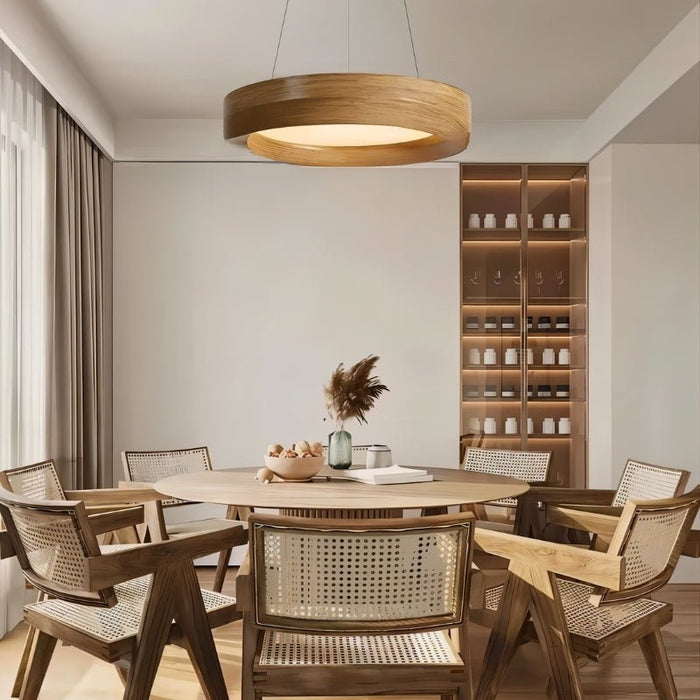 Japandi Minimalist Glass Pendant Light – Selion