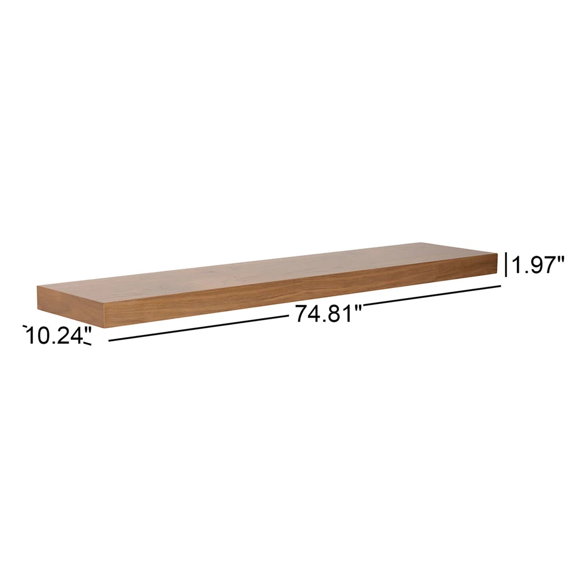 Sherice shelf dimensions