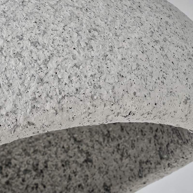 Japandi Textured Beige Pendant Light – Shibui Sand