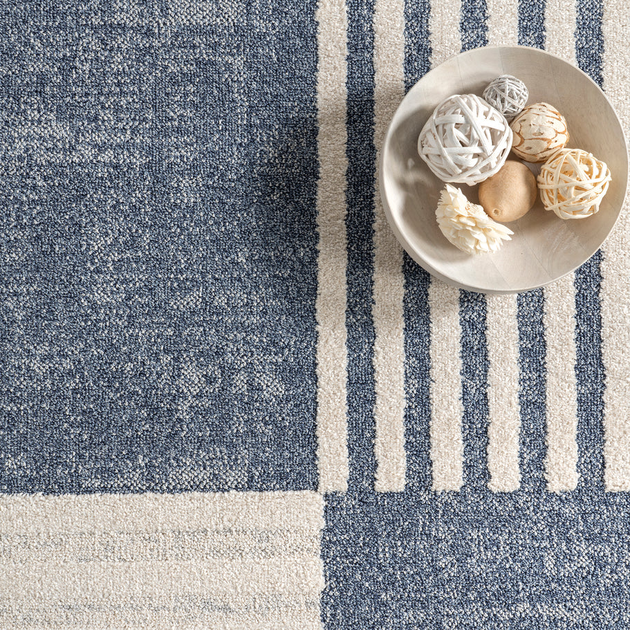 Japandi Modern Striped Rug