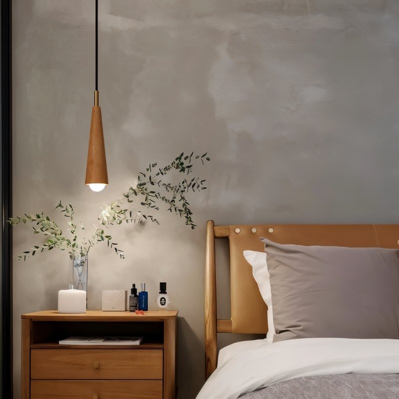 Japandi Elegant Glass Pendant Light – Svelora