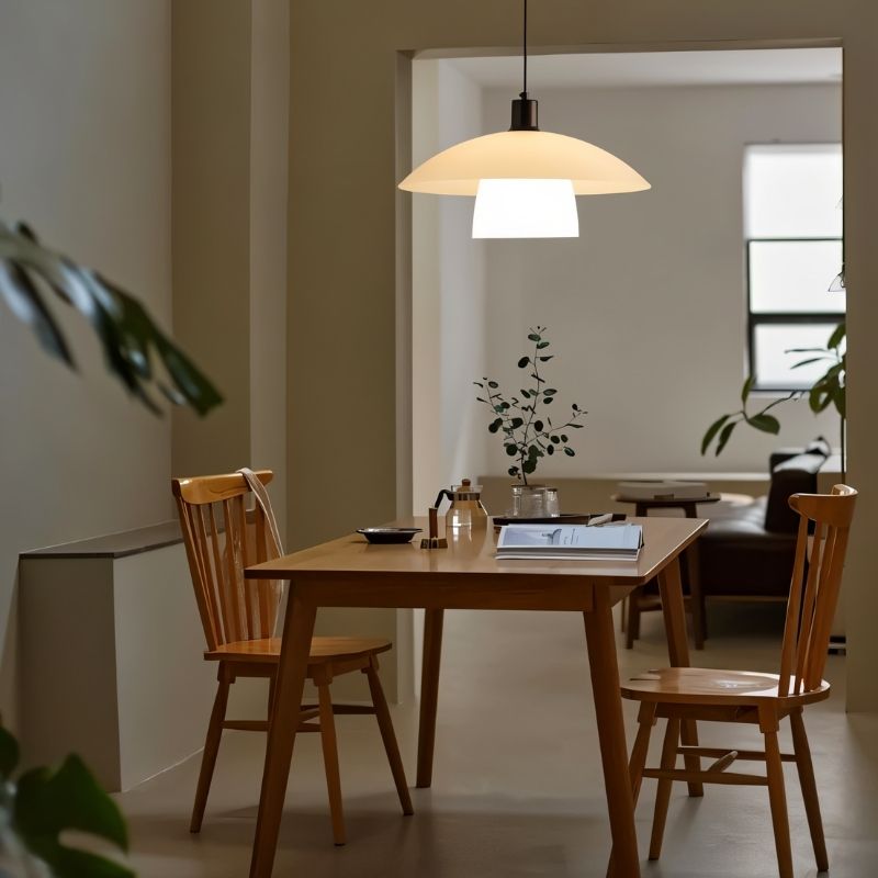 Japandi Industrial Cylinder Pendant Light – Vexon