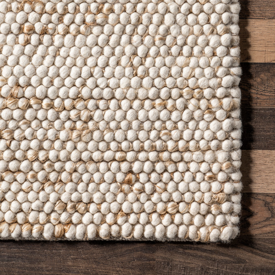 Japandi Popcorn Textured Rug