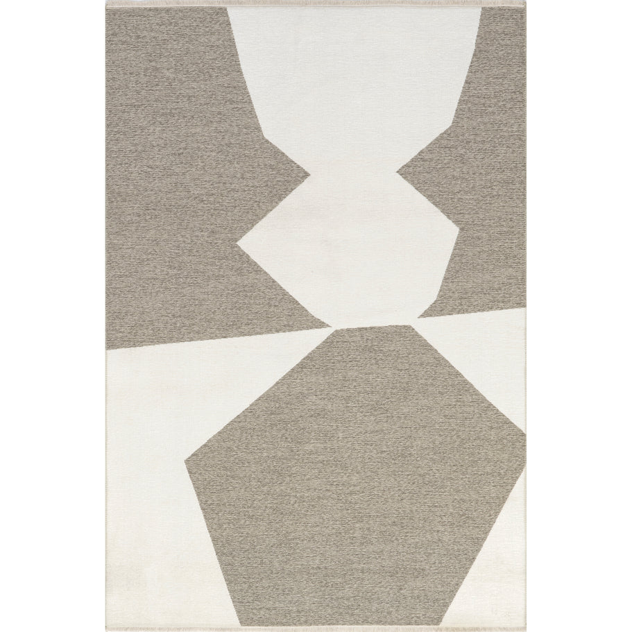 Japandi Geometric Reversible Rug