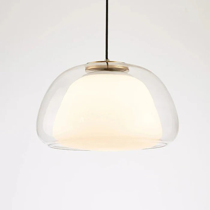 Japandi Frosted Globe Pendant Light – Zabda