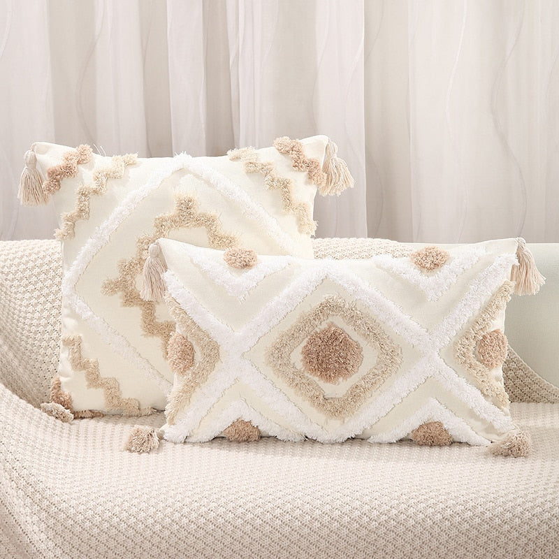 Japandi Tufted Pillowcase 